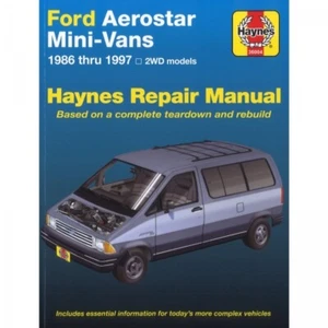 Ford Aerostar Mini-Vans 1986-1997 workshop manual Haynes - Bild 1 von 5