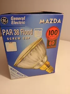 General Electric PAR 38 Flood Screw In 100Watt 240Volt Reflector Light Bulb - Picture 1 of 6