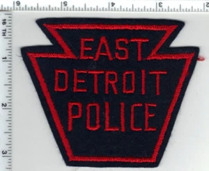 Parche de hombro de fieltro raro primera edición de la policía del este de Detroit (Michigan) - Imagen 1 de 1