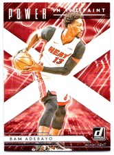 2021-22 Donruss Power in the Paint Bam Adebayo Miami Heat #4