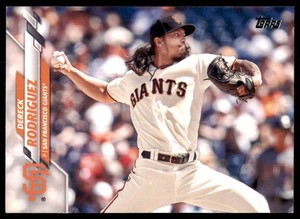 2020 Topps Dereck Rodriguez Baseball Cards #393