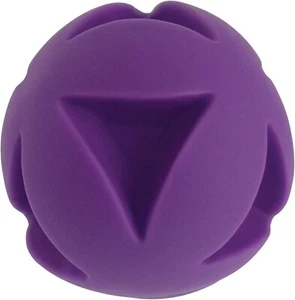 Soft-Flex Best Clutch Ball Giocattolo per Cani, 4,5 Pollici Uva 4,5", Viola - Foto 1 di 3