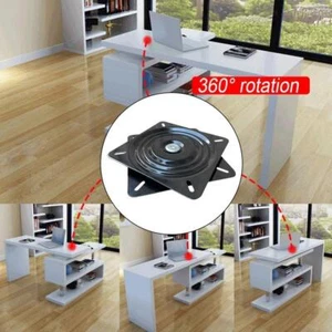 Seat Swivel Base Dining Full Ball Bearings Sofa Bars Stool Swivel Plates - Picture 1 of 7
