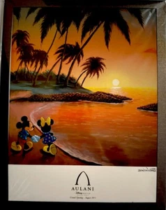Exklusiver LE Don "Ducky" Williams Aulani Opening Giclée Print - Bild 1 von 2