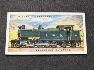 1924 Wills Railway Engines Card # 42 Palestine Railways (VG/EX) - Picture 1 of 3