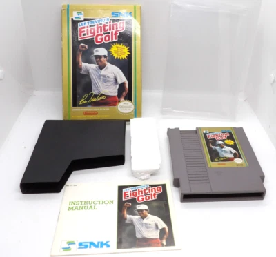 Lee Trevino's Fighting Golf Nintendo NES Complete CIB Tested and working - Image 1 of 4