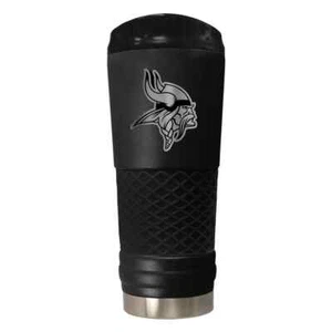 Minnesota Vikings "Stealth" Tumbler 24 oz Vacuum Insulated Beverage Cup - Picture 1 of 1