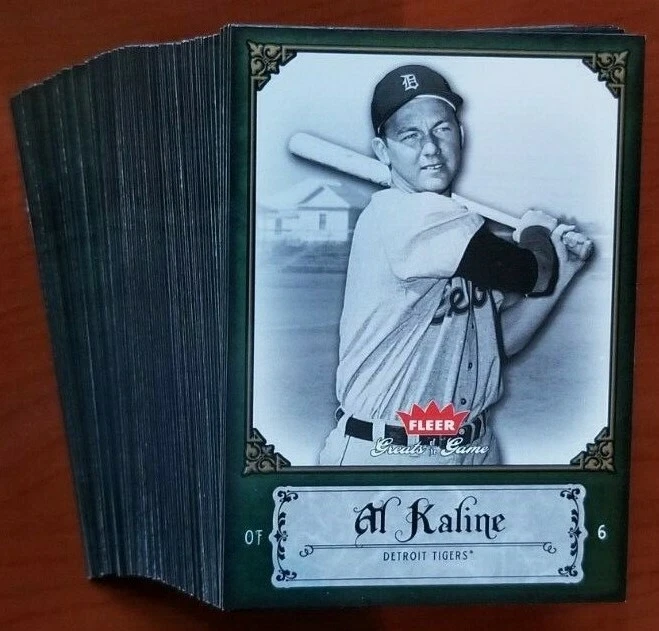 2006 Fleer Greats of the Game Baseball Legends Complete Set / You Pick the Card - Image 1 of 1