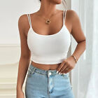 Womens Strappy Cami Vest Tank Ladies Summer Sexy Sleeveless Camisole Tee Tops Us