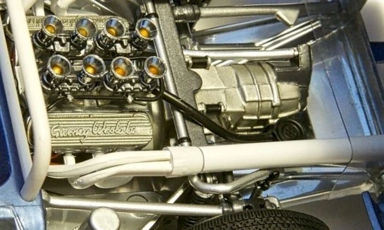 Race Car Racing24Le Mans Racer1:18 GT Classic Hot Rod 12 Promo Carousel BLUE - Image 1 of 4