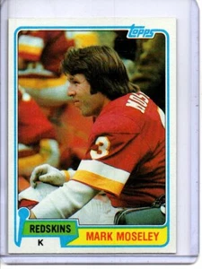 1981 TOPPS #145 MARK MOSELEY WASHINGTON REDSKINS - Imagen 1 de 2