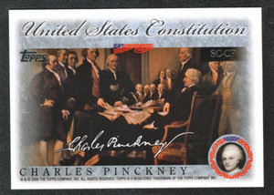 2006 Topps Series 2 US Constitution Signer Inserts #1-40 Finish Your Set, U Pick