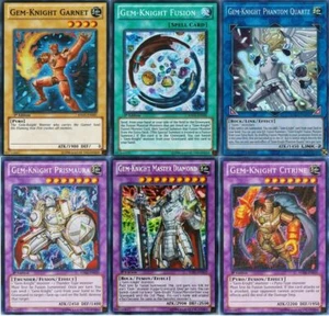 Yugioh Complete Gem-Knight Deck! Lady Brilliant Diamond Seraphini *Hot* + Bonus! - Picture 1 of 1