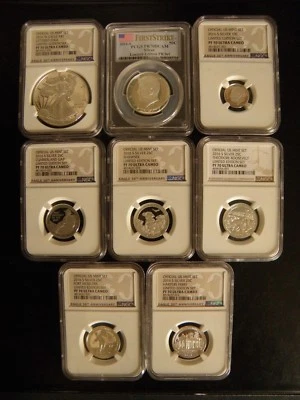 2016 LIMITED EDITION PROOF SET W/OGP  ALL PF70 MIXED NGC/PCGS SEE PICS - Image 1 of 3