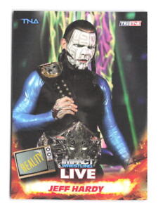 2013 TriStar TNA Impact Live Jeff Hardy 68 WWE AEW Pro Wrestling Card