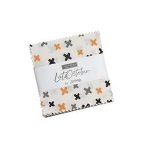 Moda Late October Mini Charm Pack By Sweetwater Autumn Check Floral 100% Cotton - Picture 1 of 4