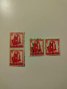 1963 India 2 coil stamps,Family Planning,Used,NH,NG
