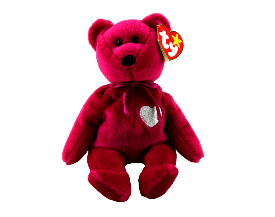 Ty Original Beanie Babies - Valentina The Bear - Rare With Mint Tags! - Image 1 of 3