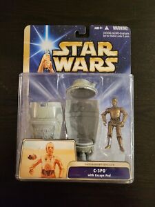 C-3PO with Escape Pod 2004 Deluxe STAR WARS Saga Collection MIB NEW