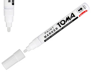 Waterproof Oil Marker Permanent Paint Pen for Car Tyres Arts Crafts Wood Stone - Picture 1 of 18