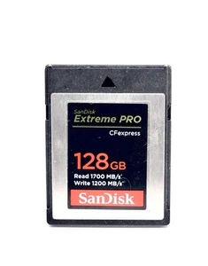 SanDisk 128GB Extreme PRO CFexpress Card Type B - Picture 1 of 3