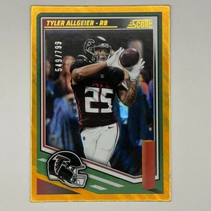2025 Score Lava Tyler Allgeier #56 Atlanta Falcons 10*5 - Imagen 1 de 2