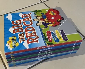 The Wiggles Board Books X7 The Big Red Car, Fruit Salad, Wake Up Jeff - 2012 - Picture 1 of 12