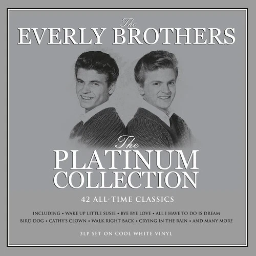 The Everly Brothers - Platinum Collection [New Vinyl LP] Colored Vinyl, Silver, - Image 1 of 1