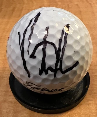 Masters Champion Patrick Reed Autographed Titleist Masters Ball W/JSA Hologram - Image 1 of 4