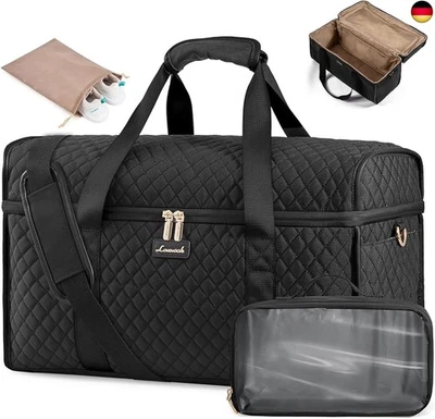 BESUCHE DEN LOVEVOOK-STORE LOVEVOOK Reisetasche Damen, Große Öffnung Weekender Handgepäck Tasche Groß Tra