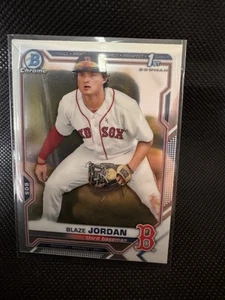 2021 Bowman Blaze Jordan 1st Chrome Prospects #BCP-71 Boston Red Sox - Bild 1 von 3