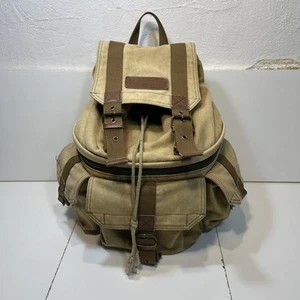 Courser Canvas Denim Camera Backpack 6 Pockets with Padding & Rain Cover - Picture 1 of 14