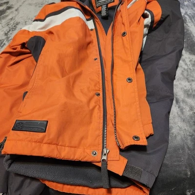 Arizona Jean CO Cremallera Completa Invierno Esquí Abrigo con Capucha Adulto Grande Nieve Lluvia Ceñido Foto 1 de 4