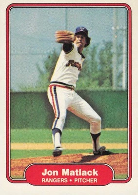 1982 Fleer #323 Jon Matlack - Image 1 of 2