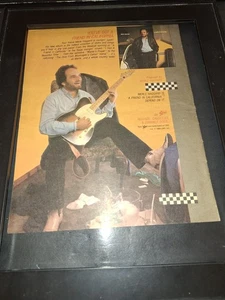 Merle Haggard A Friend In California Rare Original Promo Poster Ad Framed!  - Bild 1 von 1