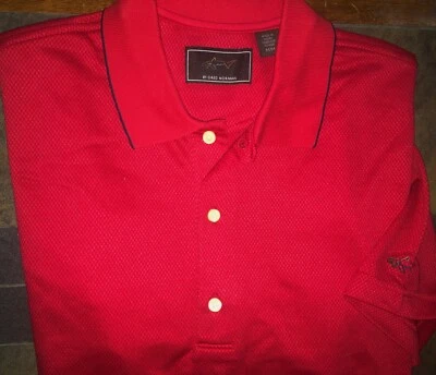 Polo de manga corta Shark by Greg Norman para hombre - mediano - usado en excelente estado Foto 1 de 2