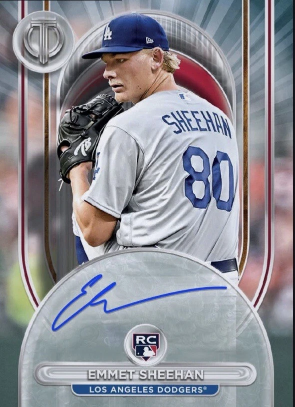 2024 Topps Tribute Auto Rookie RC Signature EMMET SHEEHAN Digital - Image 1 of 1