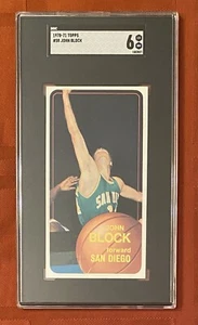 1970 Topps Basketball #58 John Block, San Diego Rockets SGC 6 schön zentriert - Bild 1 von 2