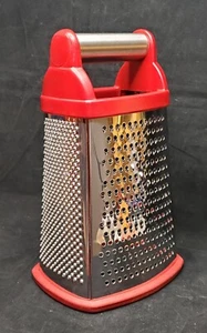 KitchenAid Large 4 sided Box Grater / Slicer- Red - Picture 1 of 8