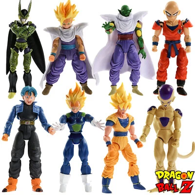 8 peças/conjunto Dragonball Z Dragon Ball DBZ bonecos de ação Dragonball brinquedo de Natal - Imagem 1 de 4