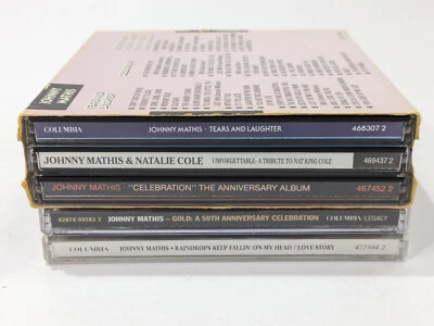 Johnny Mathis Vol 1 Tears & Laughter/Celebration/Unforgettable/3 cd set 1993 - Image 1 of 4