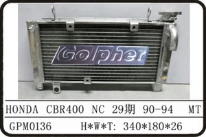 GOLPHER RADIATOR FOR HONDA CBR400RR CBR400 NC29 90-94, 26MM CORE - Picture 1 of 1