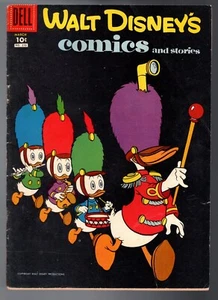 WALT DISNEY'S COMICS AND STORIES #210 - DELL 1958 - BAGGED BOARDED - SEHR GUTER ZUSTAND - (3,5) - Bild 1 von 2