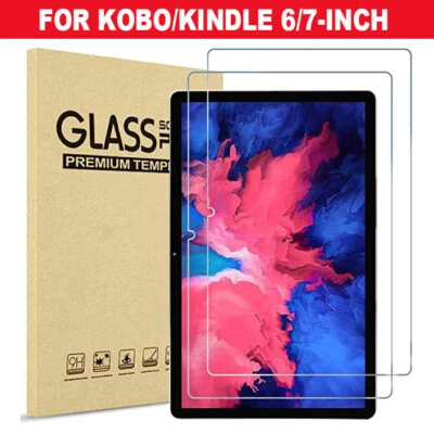 2PCS Screen Protector Tempered Glass Film For KOBO Libra/Clara Colour 2024 - Image 1 of 4