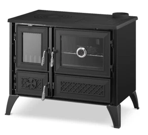 EEK A Küchenofen Holzherd 801 - STELLA schwarz - 9,12 kW - Bild 1 von 4