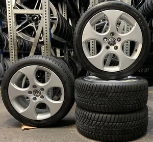 4 Orig VW Winterräder Denver 225/45 R17 94H Golf 5 6 GTI GTD 1K0601025BB 2274 - Bild 1 von 3