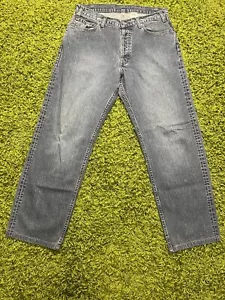 Levi's Silver Tab Vintage 90s Med. Stone Wash Denim Blue Jeans Mens 34x32 Sample - Picture 1 of 9