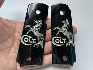 NEW RESIN GRIP FIT 1911,1991 COMPACT COLT OFFICER KIMBER CLONES#02 - Picture 1 of 4