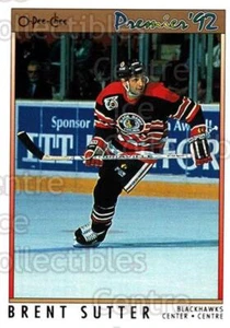 1991-92 OPC Premier #156 Brent Sutter - Picture 1 of 1
