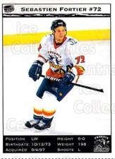 1998-99 Phoenix Mustangs #12 Sebastien Fortier